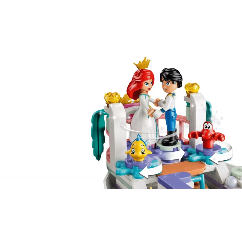LEGO Disney 43299 Arielinej kráľovská svadobná loď (519 dielov)