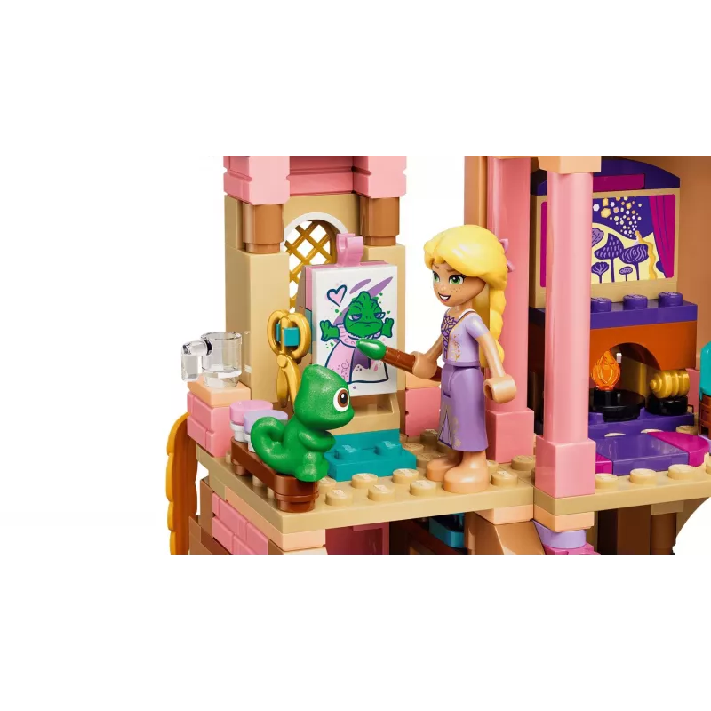 LEGO Disney 43297 Rapunzelin hrad (676 dielov)