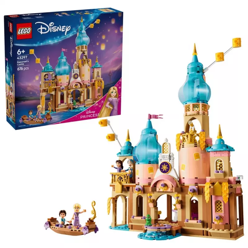 LEGO Disney 43297 Rapunzelin hrad (676 dielov)