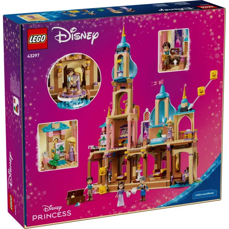 LEGO Disney 43297 Rapunzelin hrad (676 dielov)