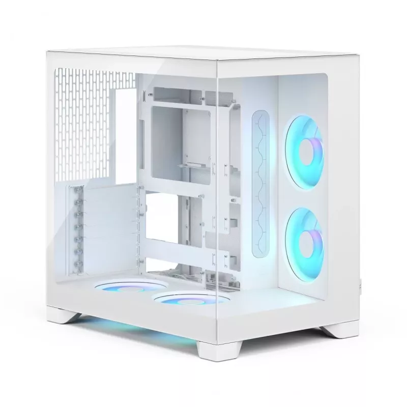 Fractal Design Pop 2 Vision White RGB ATX Mid-Tower skriňa (Tempered Glass)