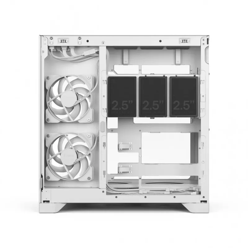 Fractal Design Pop 2 Vision White RGB ATX Mid-Tower skriňa (Tempered Glass)
