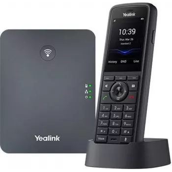 Yealink SIP-W79P Pro robustný DECT-IP telefónny systém čierny (W70B + W59R Pro, IP67, Bluetooth 5.2)