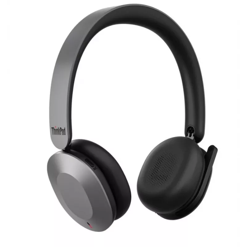 Lenovo ThinkPad Dual-Mode Wireless ANC skladacie slúchadlá 8550 (Aura Edition) - USB-A, Microsoft Teams, Sound by Bose, Bluetooth 5.3, Black & Silver