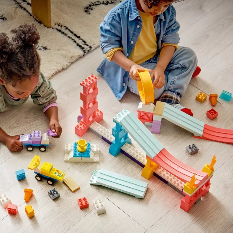LEGO DUPLO 10478 3 v 1 Kreatívne rampy s vozidlami