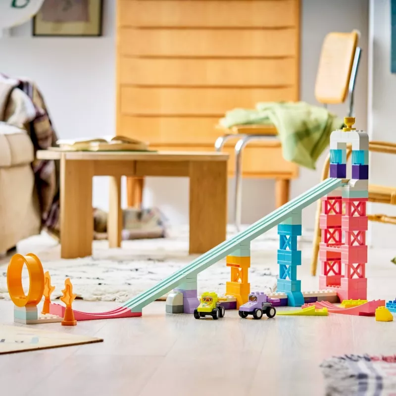 LEGO DUPLO 10478 3 v 1 Kreatívne rampy s vozidlami