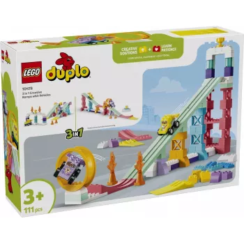 LEGO DUPLO 10478 3 v 1 Kreatívne rampy s vozidlami