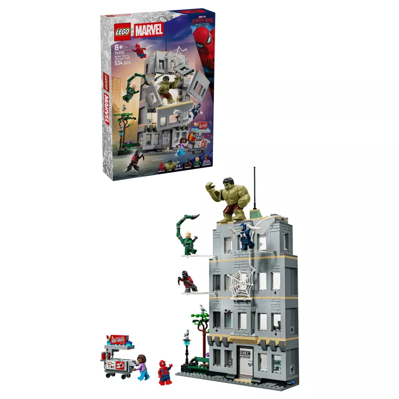 LEGO Marvel 76350 Spider-Man vs. Hulk Epic Clash (534 dielov)