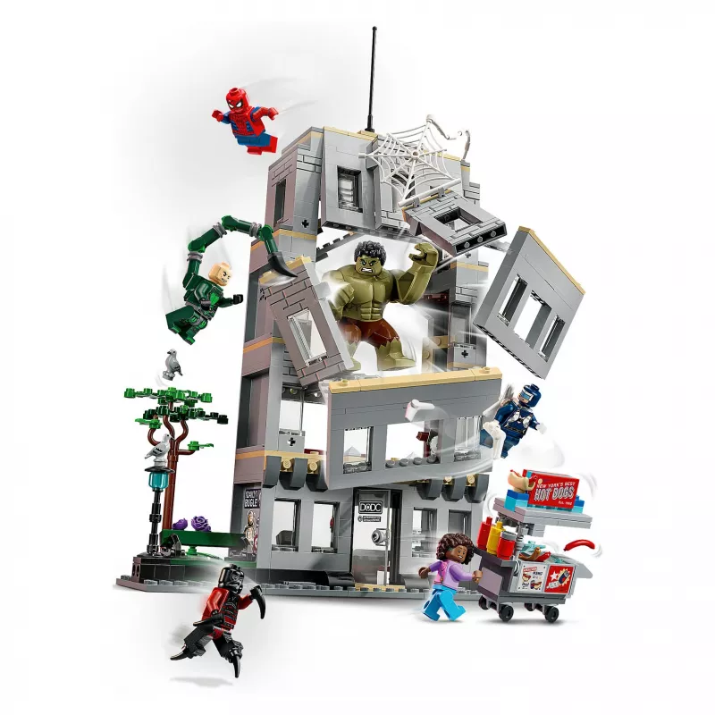 LEGO Marvel 76350 Spider-Man vs. Hulk Epic Clash (534 dielov)