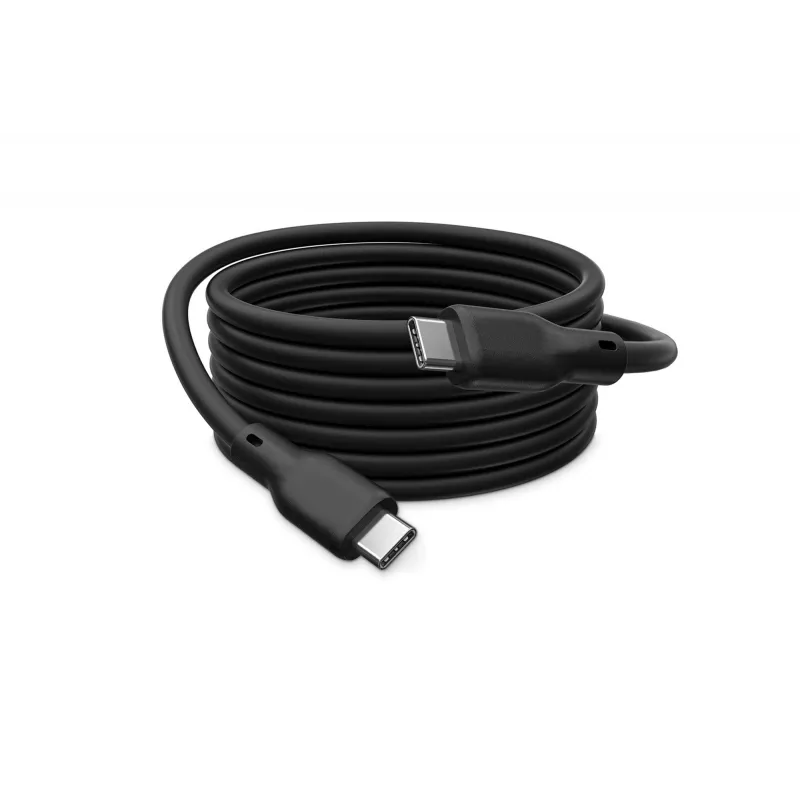 DIGITUS USB4 Version 2.0 Silicone kábel USB-C na USB-C 80Gbps 240W 16K 0,5m čierny AK-300350-005-S