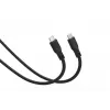 DIGITUS USB4 Version 2.0 Silicone kábel USB-C na USB-C 80Gbps 240W 16K 0,5m čierny AK-300350-005-S