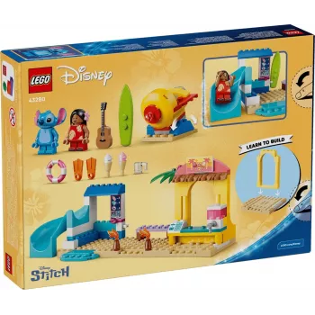 LEGO Disney 43280 Zábava na pláži s Lilo & Stitch (113 dielov)