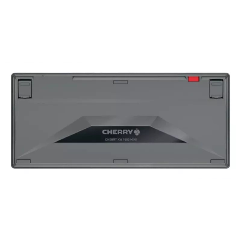 CHERRY KW 9200 MINI bezdrôtová kompaktná klávesnica, nabíjateľná, 2.4 GHz + Bluetooth + USB-C, čierna (belgická AZERTY) JK-9250BE-2