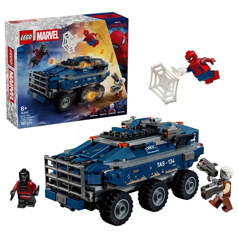 LEGO Marvel 76349 Spider-Man Prison Transport Chase (367 dielov)