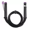 ASUS ROG Equalizer 12V-2x6 PCIe 5.1 / ATX 3.1 napájací kábel pre GPU, 0,75 m, 16 AWG, čierny (90YE00BN-B0QA00)