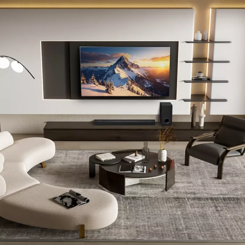 LG S80TY 3.1.3-kanálový 480W Dolby Atmos soundbar s bezdrôtovým subwooferom