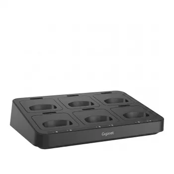 Gigaset Multicharger PRO 6-Slot modulárna nabíjacia stanica pre DECT telefóny