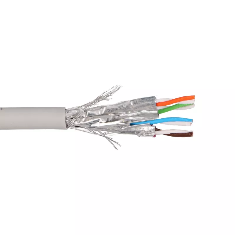 Extralink CAT7 S/FTP indoor twisted pair inštalačný kábel 100 m EX.96556