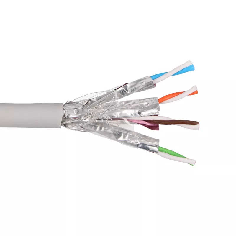 Extralink CAT7 S/FTP indoor twisted pair inštalačný kábel 50 m EX.96549