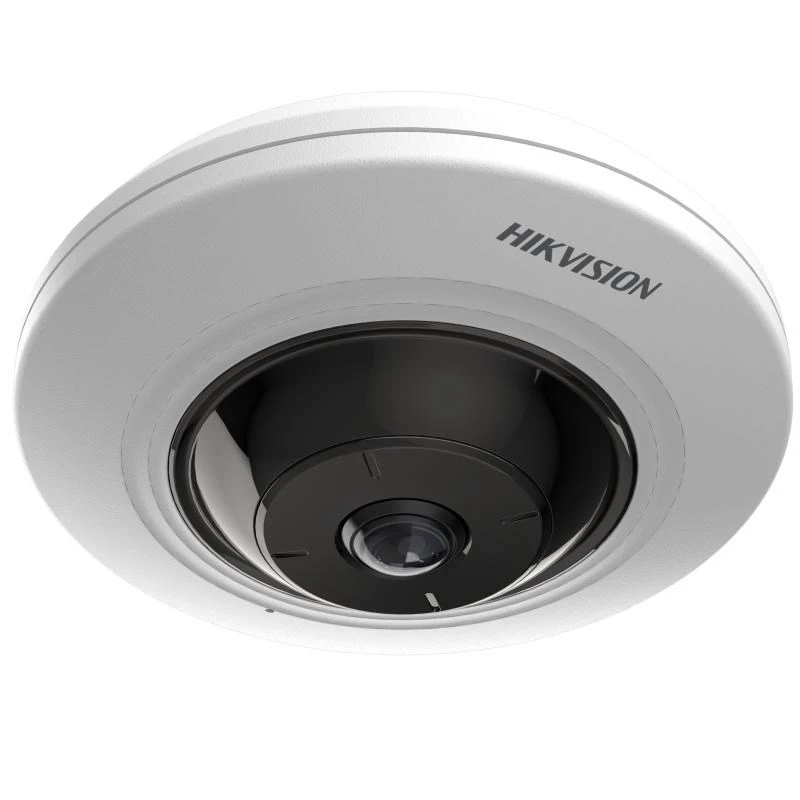 Hikvision DS-2CD3956G2-ISU 5MP AcuSense 180° panoramatická rybie oko IP kamera, 1,05mm, vstavaný mikrofón, interiér