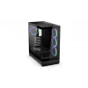 ENDORFY Fishtank 6000 Flex Mid-Tower PC skriňa - čierna, dvojité temperované sklo, USB-C, E-ATX, Back-Connect Ready (bez ventilátorov)