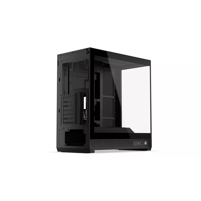 ENDORFY Fishtank 6000 Flex Mid-Tower PC skriňa - čierna, dvojité temperované sklo, USB-C, E-ATX, Back-Connect Ready (bez ventilátorov)