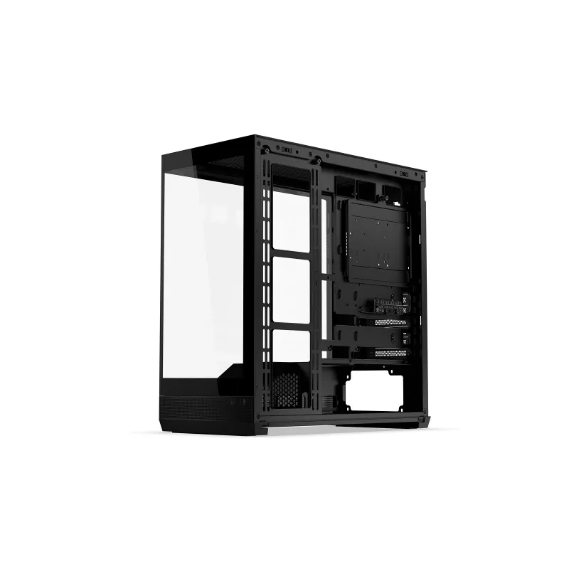 ENDORFY Fishtank 6000 Flex Mid-Tower PC skriňa - čierna, dvojité temperované sklo, USB-C, E-ATX, Back-Connect Ready (bez ventilátorov)