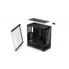ENDORFY Fishtank 6000 Flex Mid-Tower PC skriňa - čierna, dvojité temperované sklo, USB-C, E-ATX, Back-Connect Ready (bez ventilátorov)