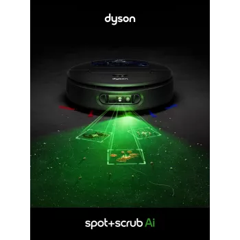 Dyson Spot+Scrub Ai mokrý a suchý vysávač robot 586183-01 čierny