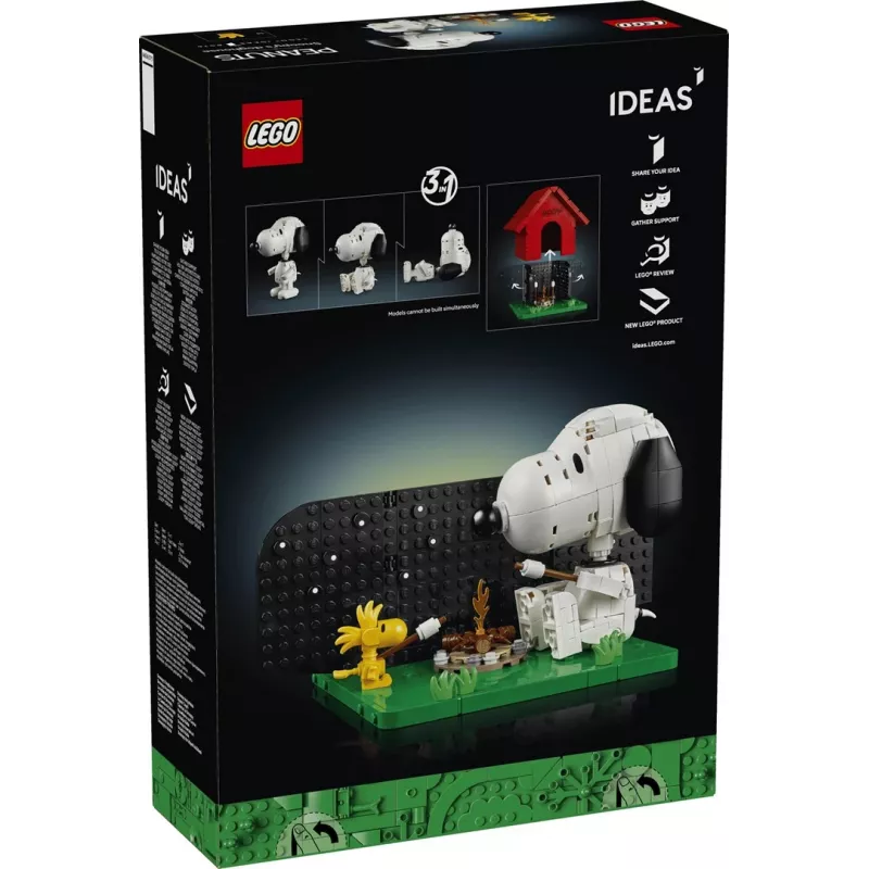 LEGO Ideas 21368 Peanuts Snoopyho búda 1327-dielna stavebnica