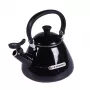 Le Creuset Kone hvízdajúca kanvica na sporák 1.6 L čierna 40101021400000