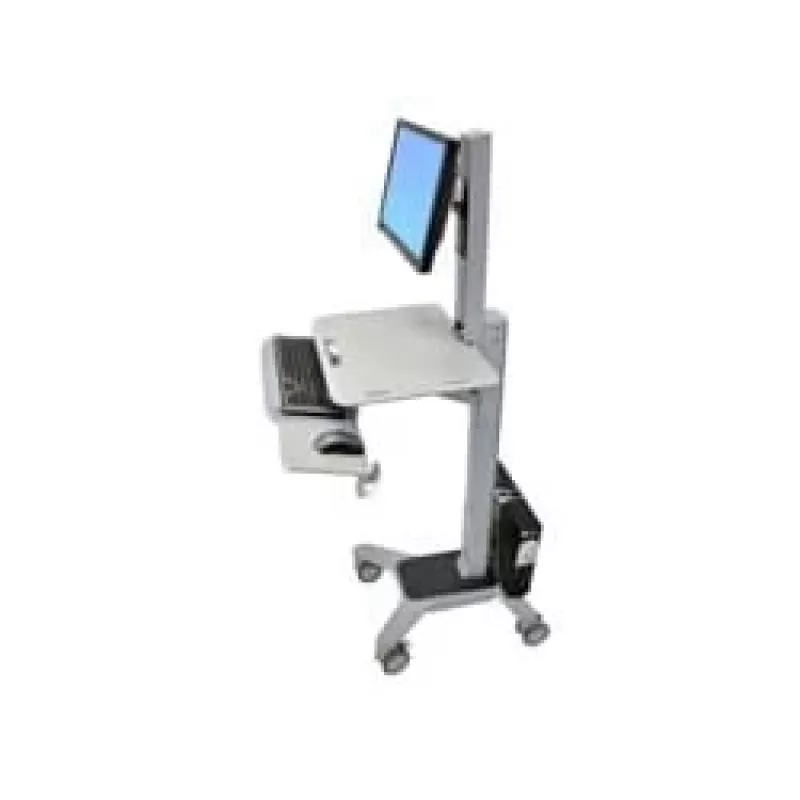 Ergotron WorkFit C-Mod Single LD sit-stand pracovná stanica na kolieskach 24-198-055 do 27