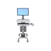 Ergotron WorkFit C-Mod Single LD sit-stand pracovná stanica na kolieskach 24-198-055 do 27
