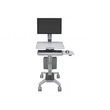 Ergotron WorkFit C-Mod Single LD sit-stand pracovná stanica na kolieskach 24-198-055 do 27