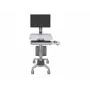 Ergotron WorkFit C-Mod Single LD sit-stand pracovná stanica na kolieskach 24-198-055 do 27
