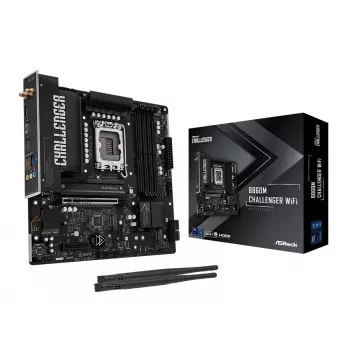 ASRock B860M Challenger WiFi LGA1851 mATX DDR5 základná doska (90-MXBUP0-A0UAYZ)