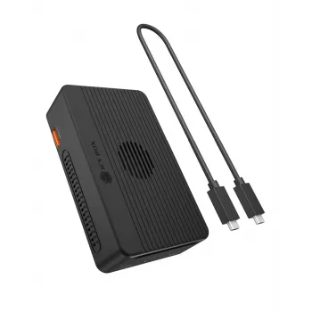 ICY BOX IB-RD2818DK-40G Heart RAID 2818 Dual M.2 NVMe RAID dokovacia stanica Thunderbolt 4 40Gbps