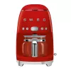Smeg DCF02RDEU 50's Style filtrovací kávovar 10 šálok 1,4 l červený