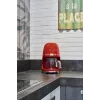 Smeg DCF02RDEU 50's Style filtrovací kávovar 10 šálok 1,4 l červený