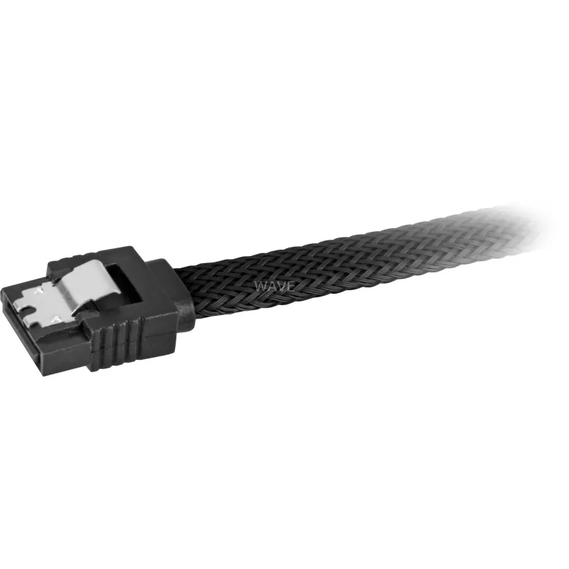 Sharkoon SATA III kábel 60 cm čierny s opletením
