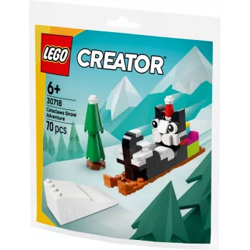 LEGO Creator 30718 Cataclaws Snow Adventure Polybag 60-dielna 3-in-1 stavebnica