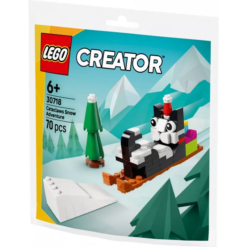 LEGO Creator 30718 Cataclaws Snow Adventure Polybag 60-dielna 3-in-1 stavebnica