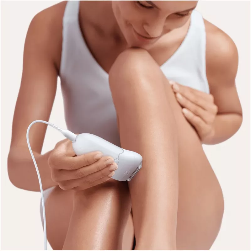 Braun Silk-épil 5 5-825 Power epilátor, biela/ružová, 28 pinzet, MicroGrip, káblový