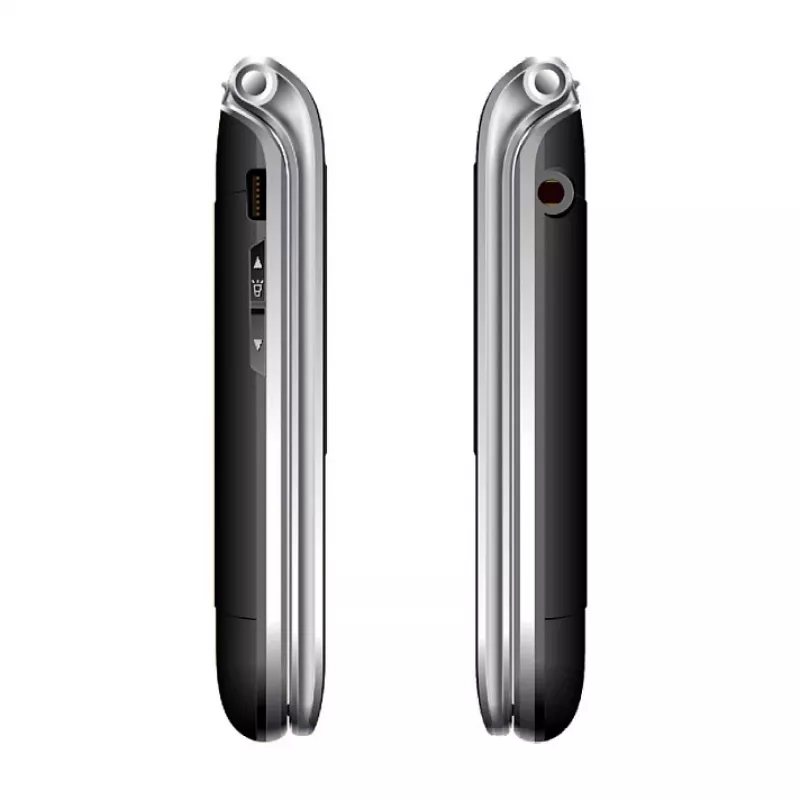 Bea-fon Silver Line SL605 tlačidlový telefón Dual-SIM čierny strieborný