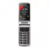 Bea-fon Silver Line SL605 tlačidlový telefón Dual-SIM čierny strieborný