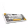 INCA herná klávesnica RGB Red Switch USB mechanická 2,00m biela (IKG-457)