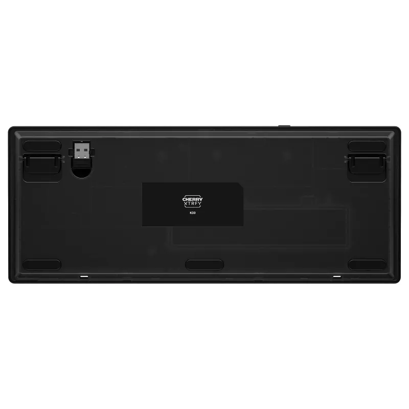 CHERRY XTRFY K33 Compact FS Wireless klávesnica čierna AZERTY France