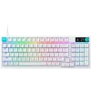 Logitech G316 X 98 Wired herná klávesnica - biela - US International - Tactile