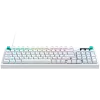 Logitech G316 X 98 Wired herná klávesnica - biela - US International - Tactile