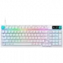 Logitech G316 X 98 Wired herná klávesnica - biela - US International - Tactile